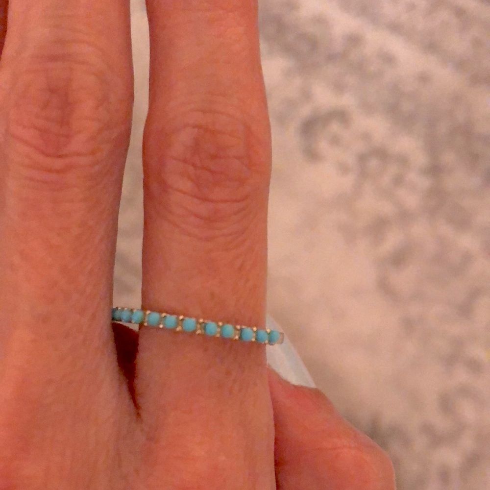 Gorgeous Stackable Turquoise Ring - image 5